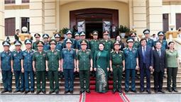 Chủ tịch Quốc hội Nguyễn Thị Kim Ngân thăm Quân chủng Phòng không-Không quân